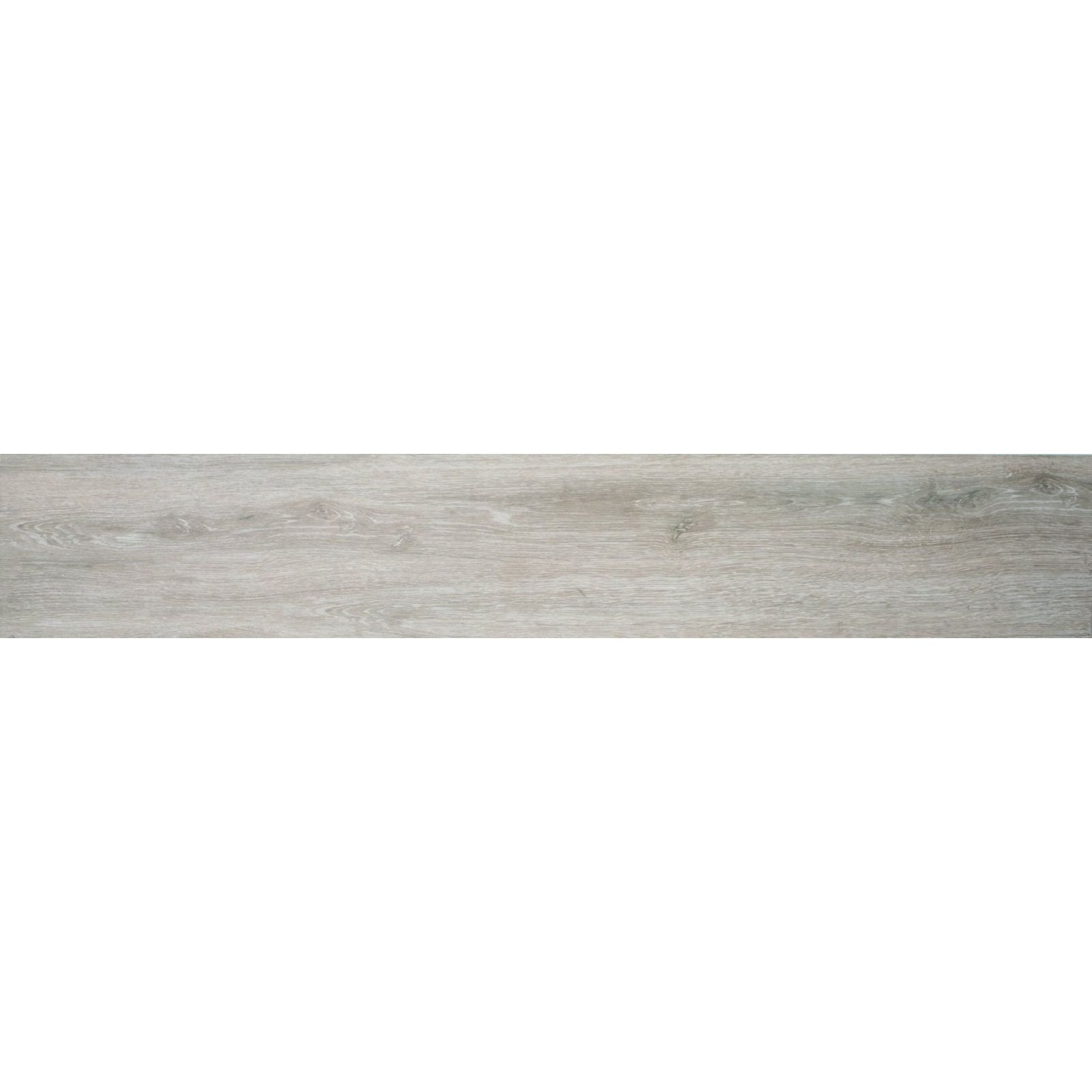 Alamo Ash rectified glazed matt porcelain light gray wood effect vinyl plank flooring with subtle natural grain pattern
