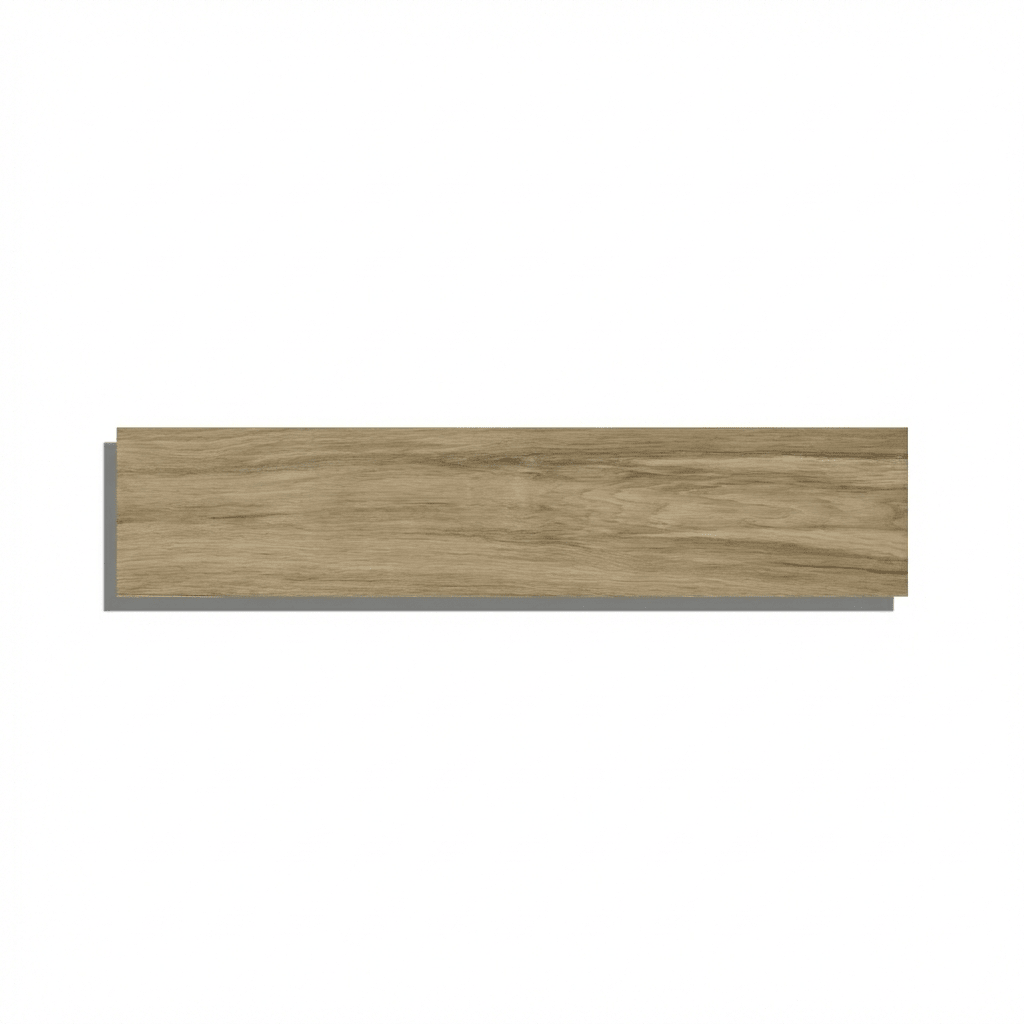 Aland honey light brown wooden plank with natural grain pattern showcasing honey-colored wood texture