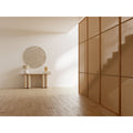 Aland Oak light oak wood-effect plank tile with a natural grain