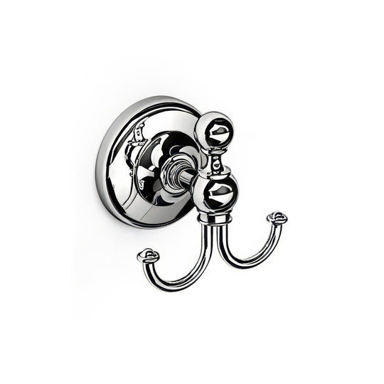 Albany Double Hook Chrome - alternate view