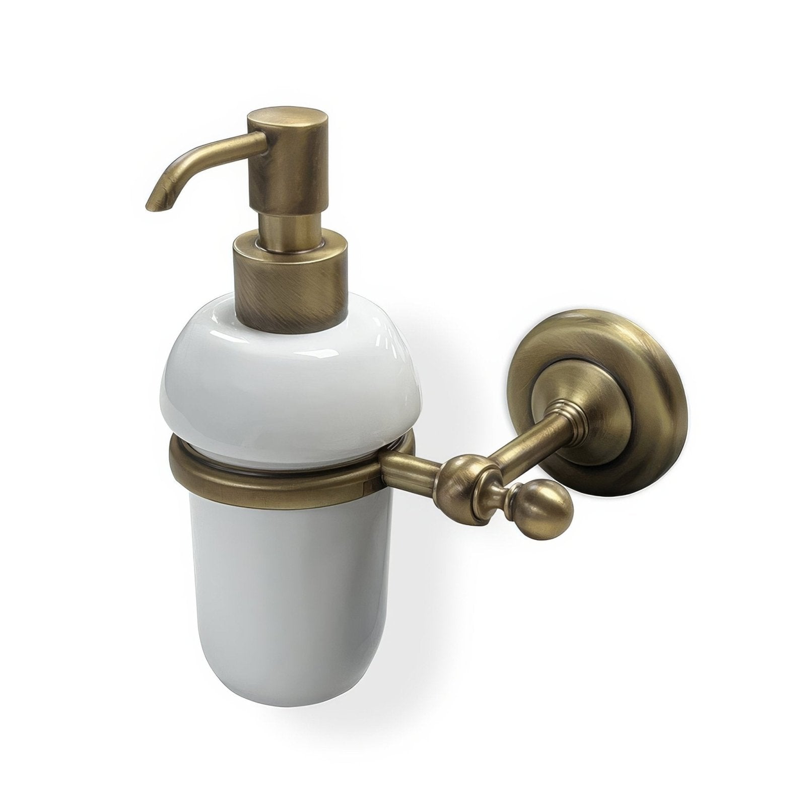 Albany Soap Dispenser Aged Brass