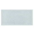 Alhambra Blue 7.5 x 15 rectangular glazed tile in light blue with a textured frosted finish for wall applications