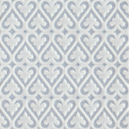 Alhambra Blue Decor 2 Glazed Tile