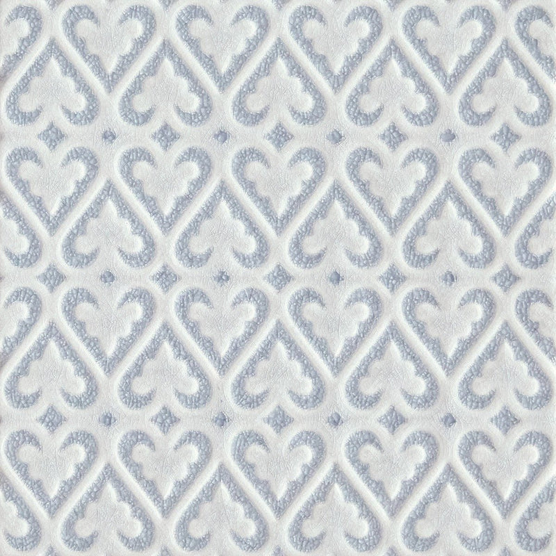 Alhambra Blue Decor 2 Glazed Tile