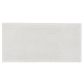 White rectangular glazed tile with subtle textured surface from alhambra grey 7.5 x 15 collection
