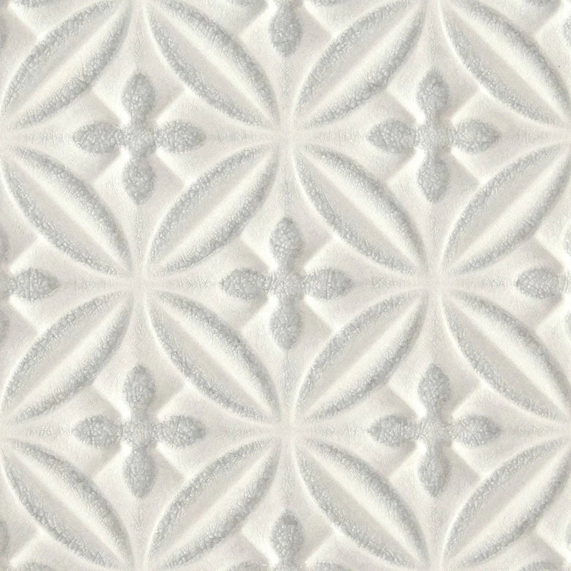Alhambra Grey Decor Glazed Tile