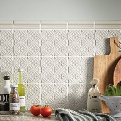 White Decor Glazed
