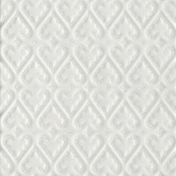 White Decor 2 Glazed Tile 15x15cm