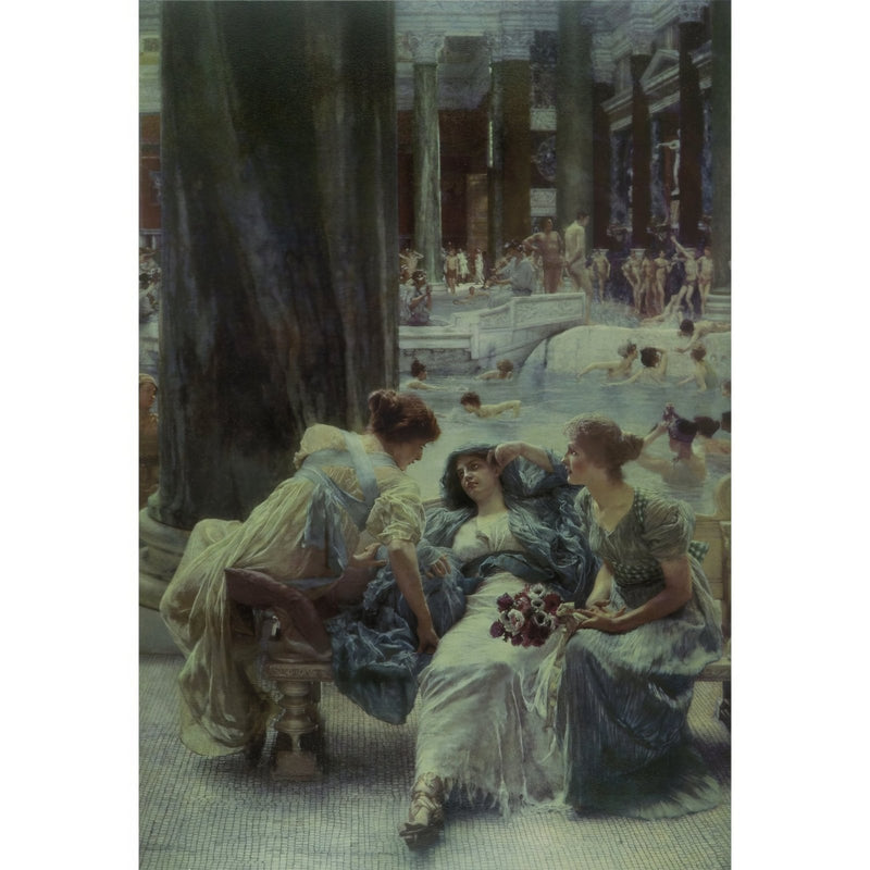 Alma-Tadema: The Baths Of Caracalla Masterpiece Tile