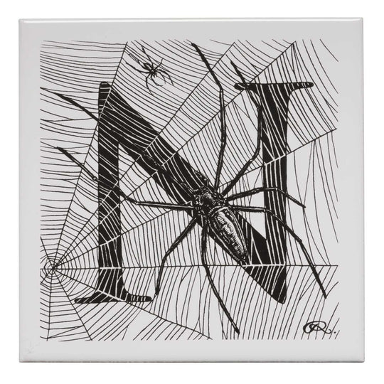 Rory Dobner N – Nephilia Alphabet Tile - Ceramic