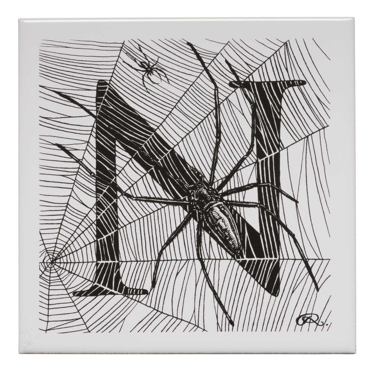 Rory Dobner N – Nephilia Alphabet Tile - Ceramic