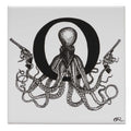 Rory Dobner O – Outlaw Octopus Alphabet Tile