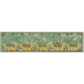 Alphonse Mucha Ivy Quarter Tile on County White