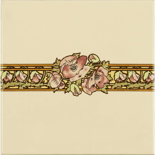 Border Tile on County White