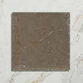 Square gray amaya limestone tumbled cabochons with natural veining and slightly rough uneven edges