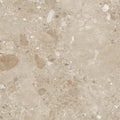 Amaya terrazzo beige matt 90 x 90cm stone tile with a speckled natural marble-like pattern for flooring and walls