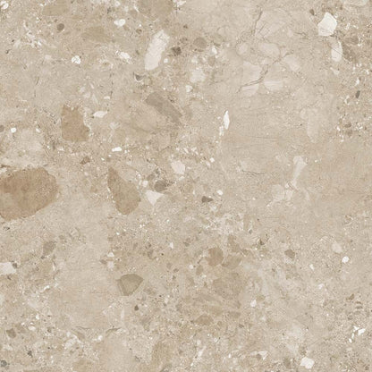 Amaya Terrazzo Beige Matt 90 x 90cm