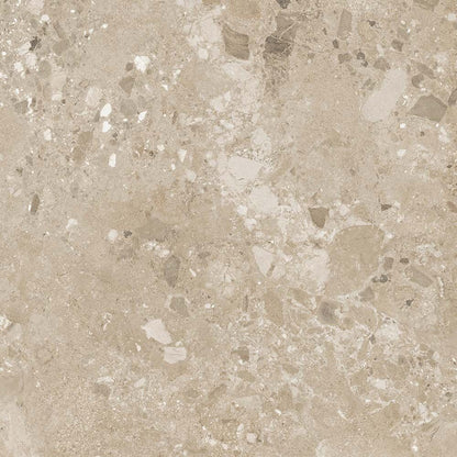 Amaya Terrazzo Beige Matt 90 x 90cm