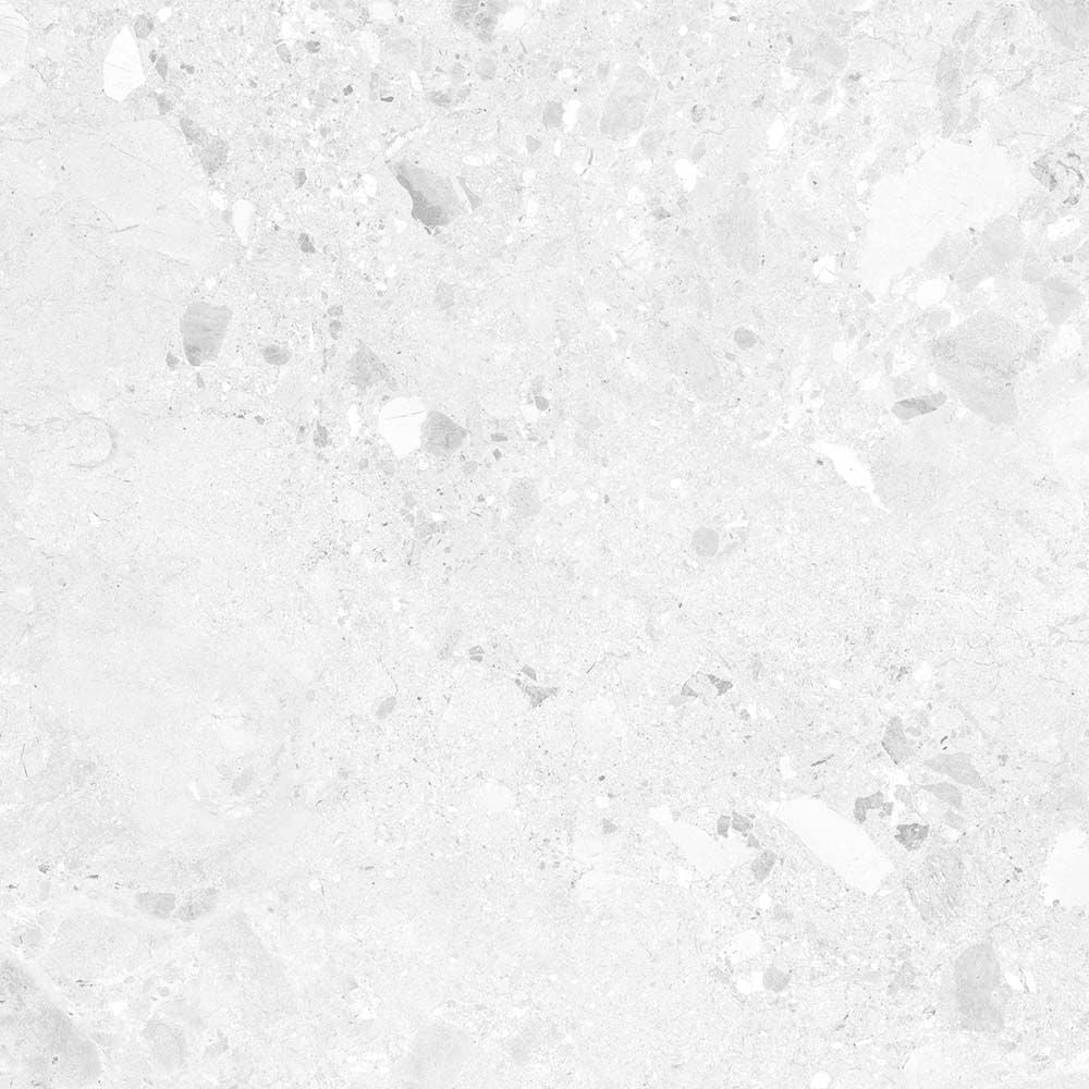 White terrazzo countertop amaya terrazzo white matt 90 x 90cm with gray and light beige speckled pattern