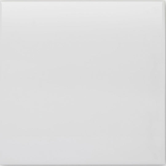 Andalucia White Glazed Tile 20cm