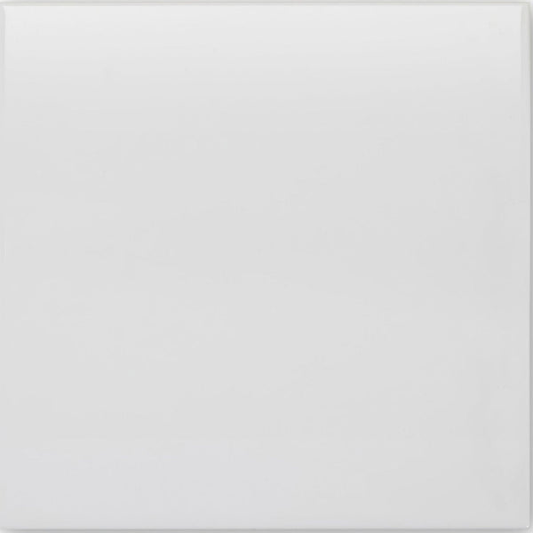 White Glazed Tile 20cm
