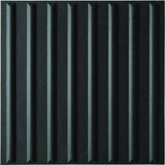Anthracite Tactile Corduroy Quarry Tile 400x400mm - alternate view
