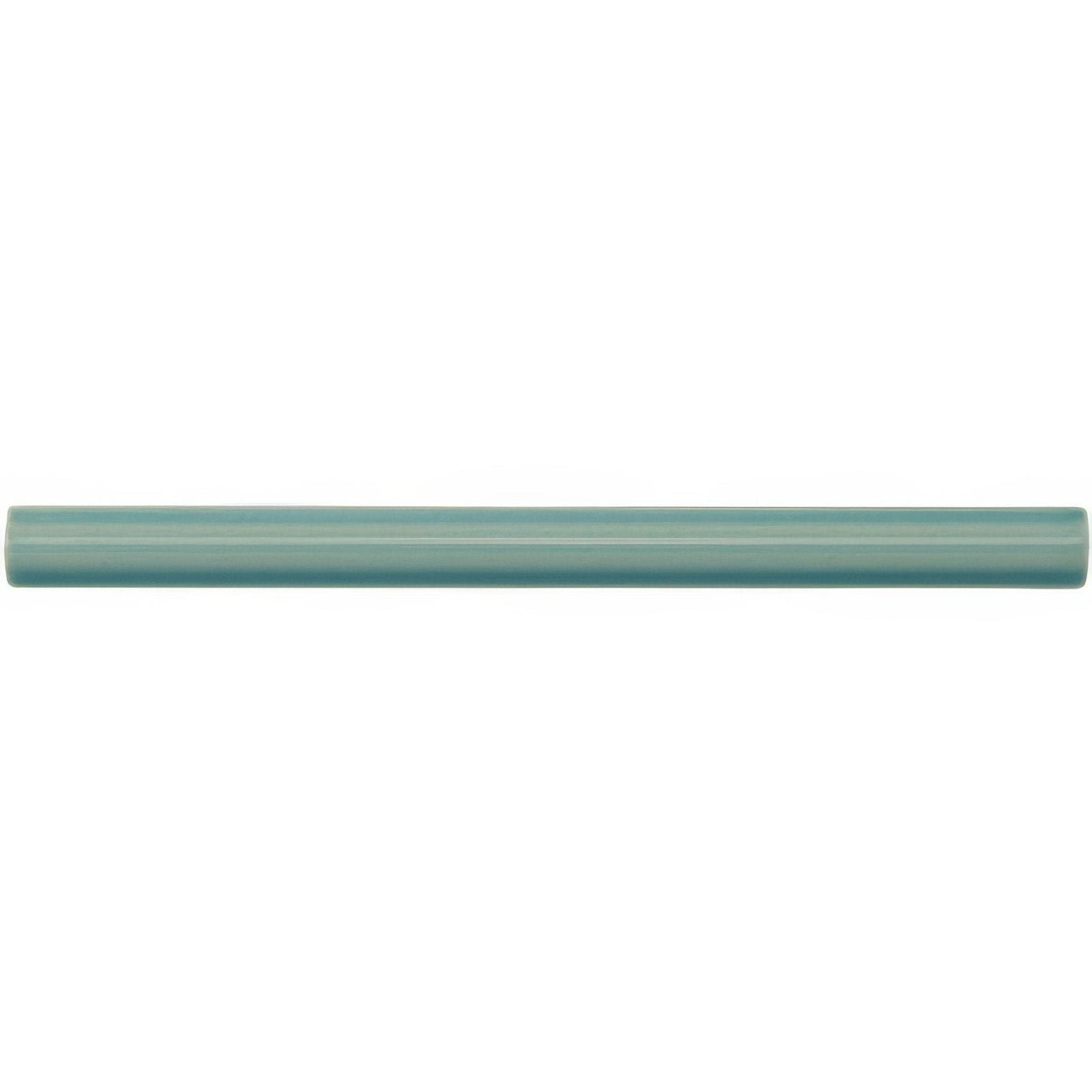 Aqua source omega moulding teal matte ceramic tile with smooth surface and rounded edges