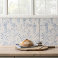 Arbour Wisteria 60x30cm rustic round wooden cutting board with natural wood grain and slightly uneven edges