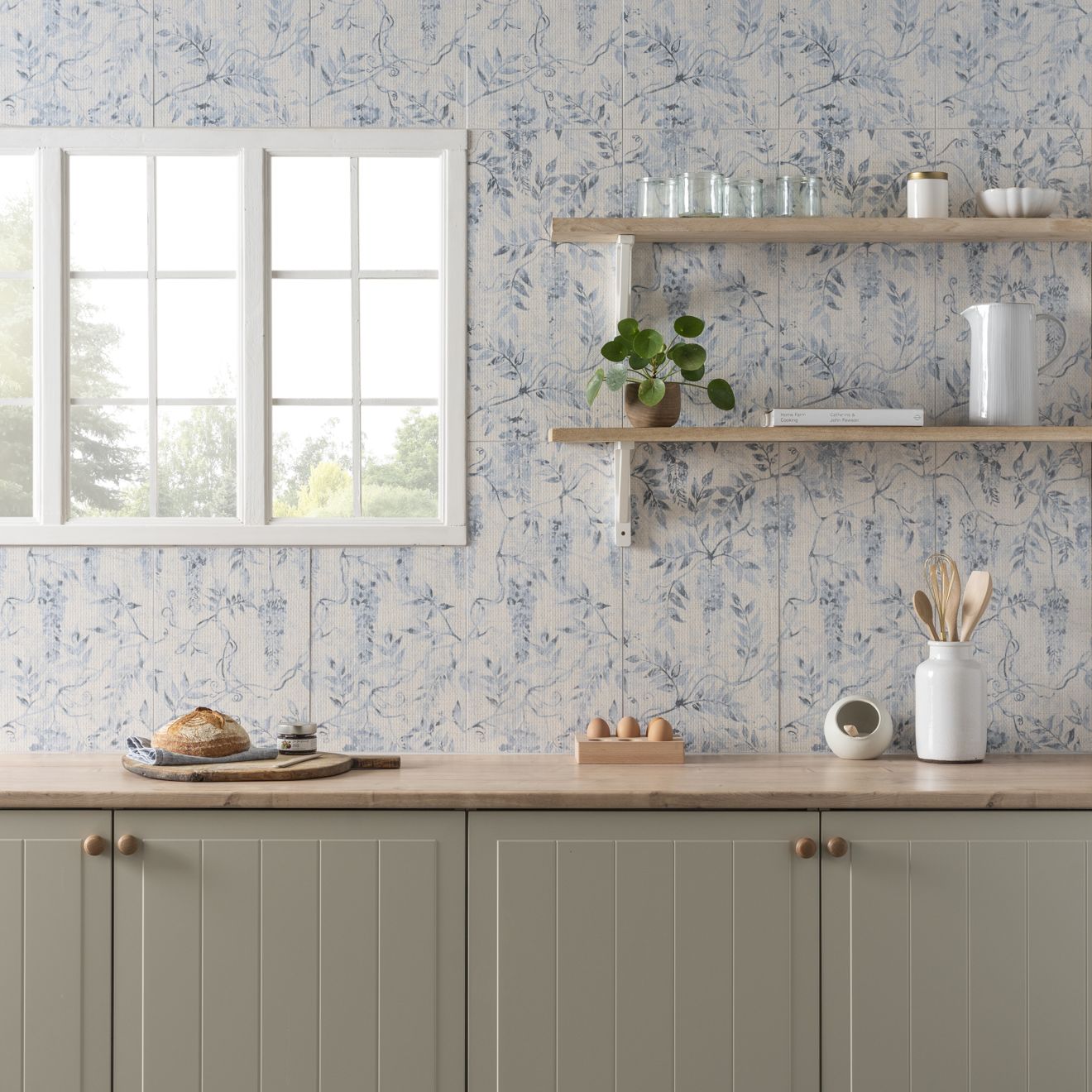 Arbour Wisteria 60x30cm in a kitchen setting