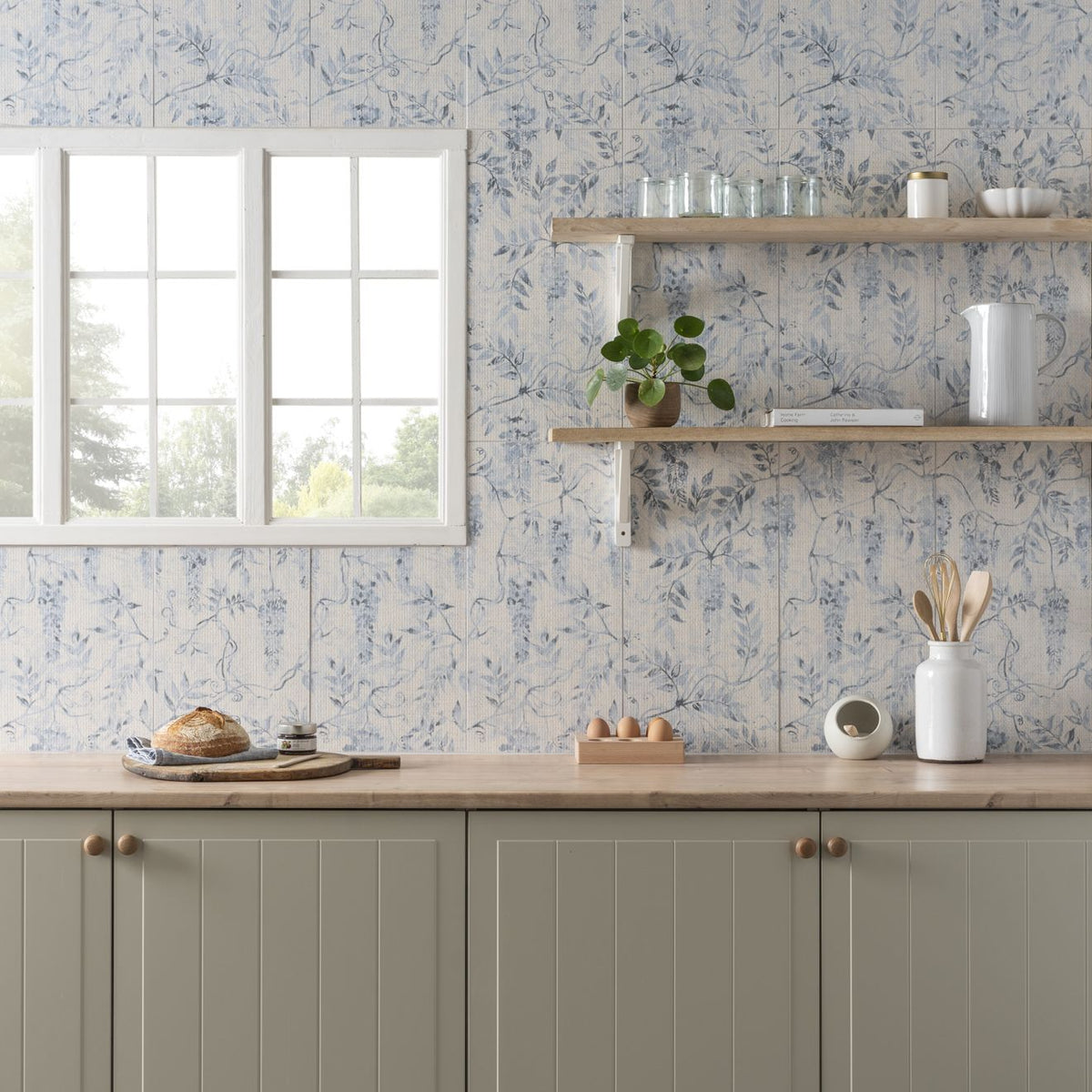 Arbour Wisteria 60x30cm in a kitchen setting