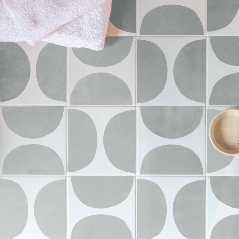 Arc Floor Pebble 15 x 15cm