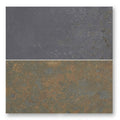 Ardosia diamond sawn edge 30 x 60cm dark gray and earthy brown textured stone tiles with natural veining