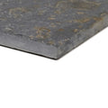 Gray slate tile ardosia diamond sawn edge 30 x 60cm with natural stone texture and subtle golden veining