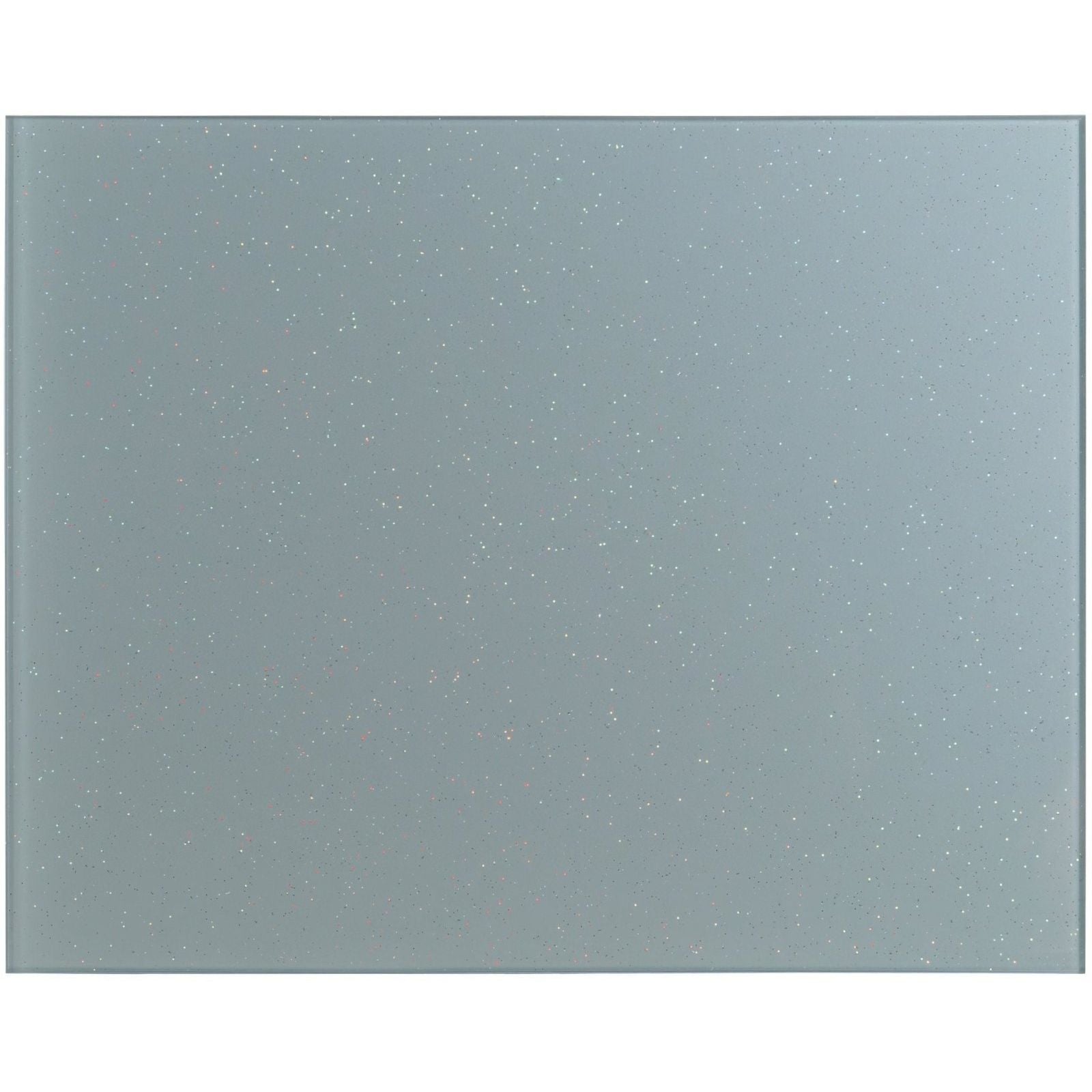 Argent 750x600 splashback featuring a gray speckled glass panel ideal for kitchen or bathroom walls