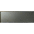 Dark gray argent sparkling effect glass tile with speckled textured surface and small embedded metallic flecks