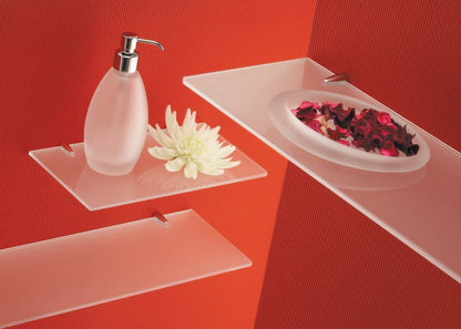 Artemis Glass Shelf 60cm Chrome