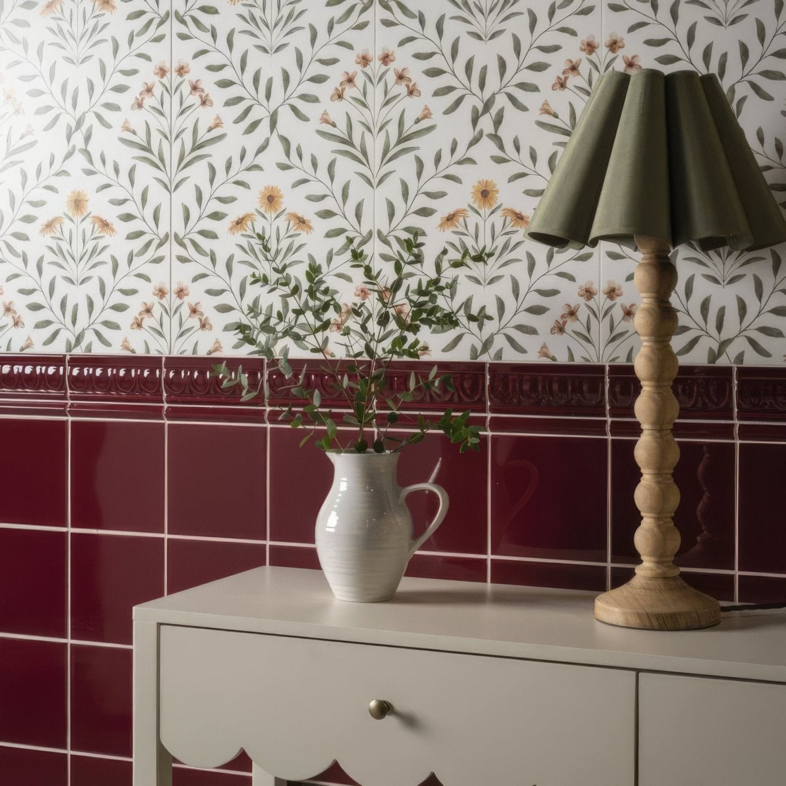 Arts & Crafts Flora Pink