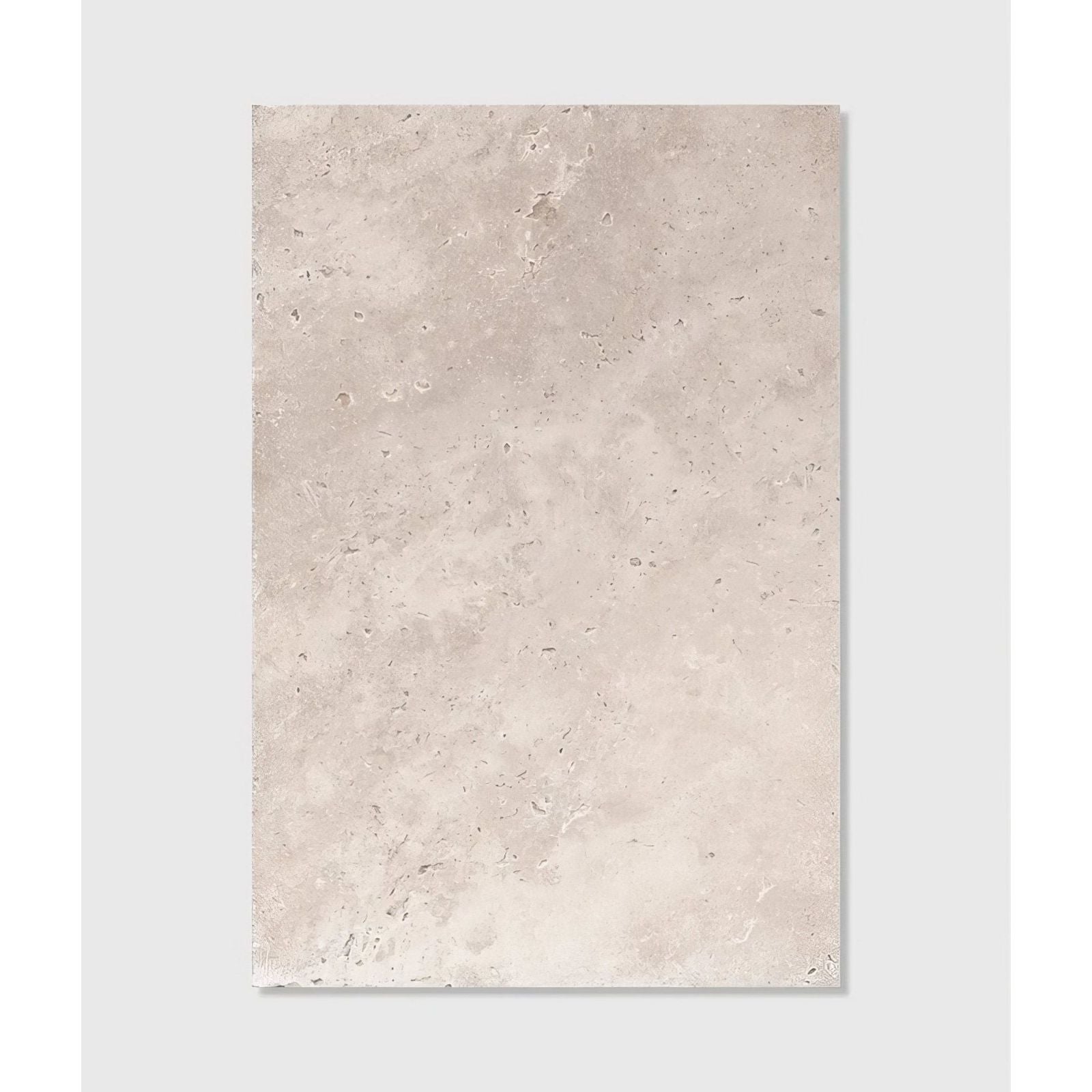 Beige ascoli porcelain grigio stone tile 40 x 60cm with natural textured surface and subtle tone variations