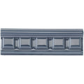 Ascot Blue Dentil Moulding Ceramic Wall Tile 152x50mm