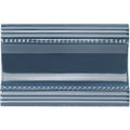Ascot Blue Plain Cornice Ceramic Wall Tile 152x75mm