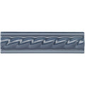 Ascot Blue Rope Moulding Ceramic Wall Tile 152x40mm