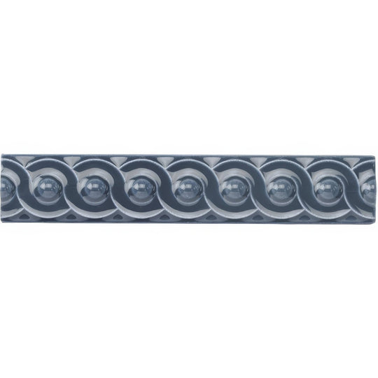 Ascot Blue Scroll Moulding