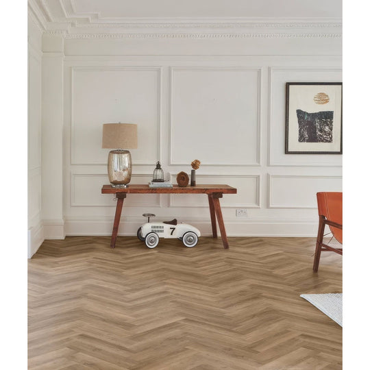 Ashurst Minerale Herringbone Click Tile - alternate view