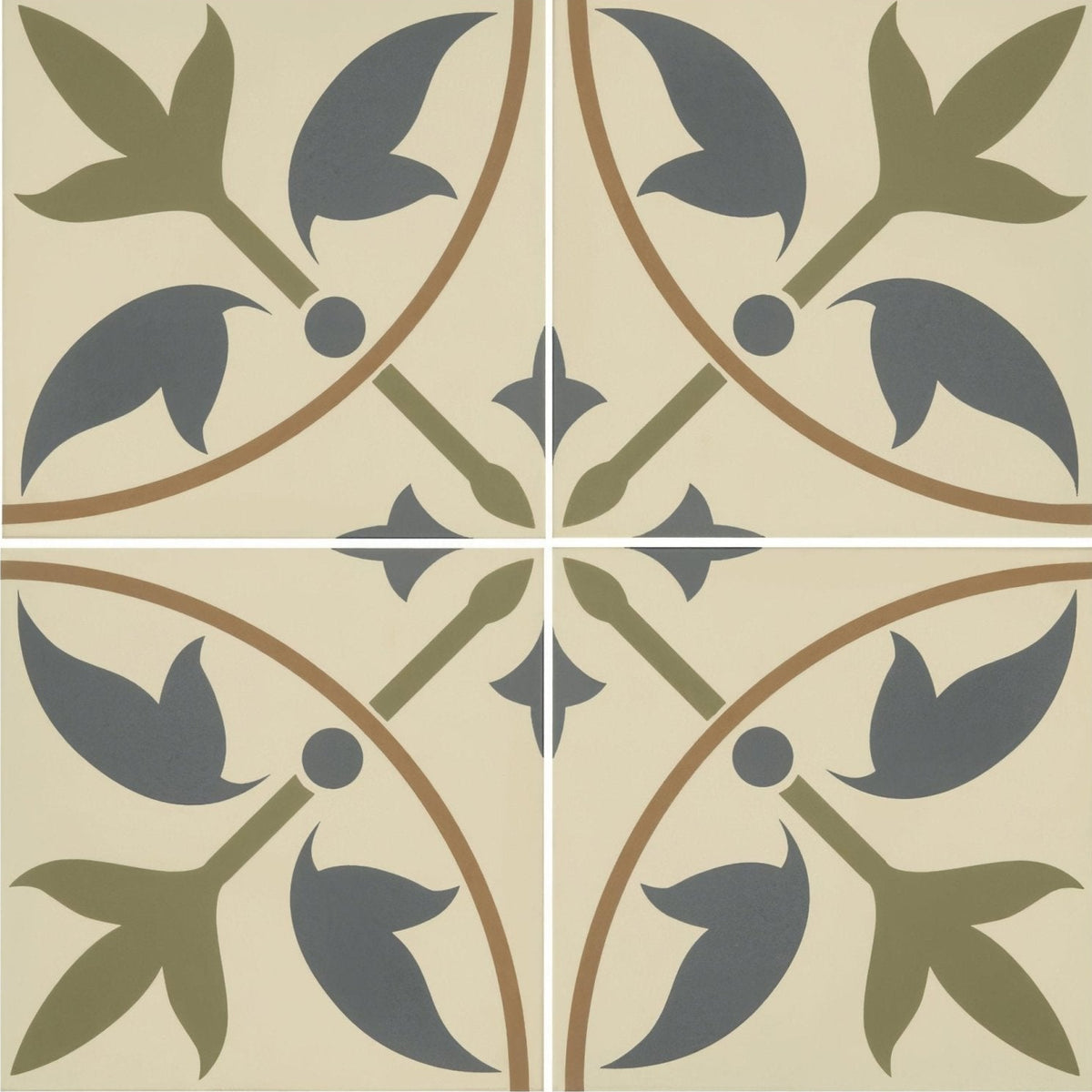 Assyrian Dublin, Denim and Old London on White shown as flooring