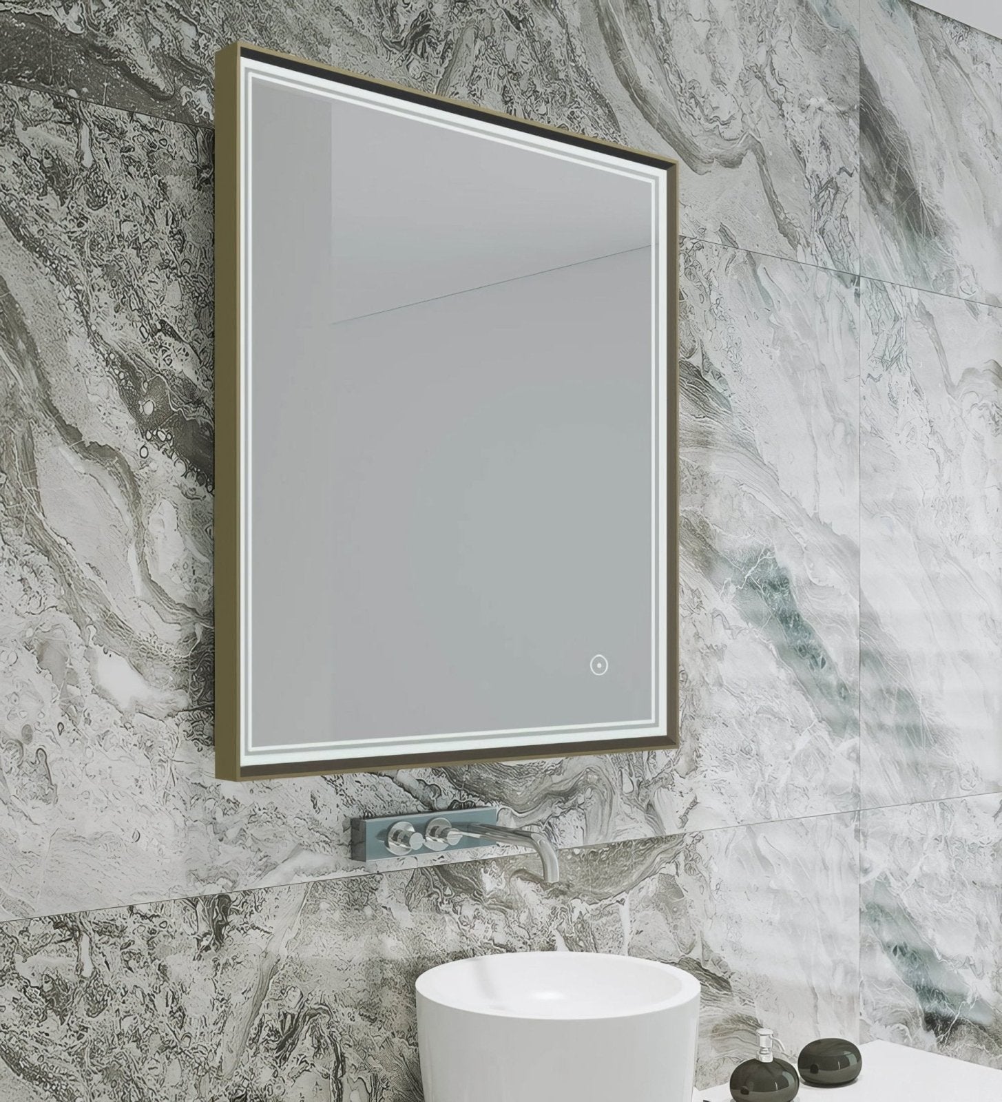 Astoria Mirror 60 Brushed Bronze
