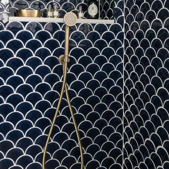 Atlantis Porcelain Mosaic Navy