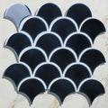 Atlantis Porcelain Mosaic Navy – close-up detail