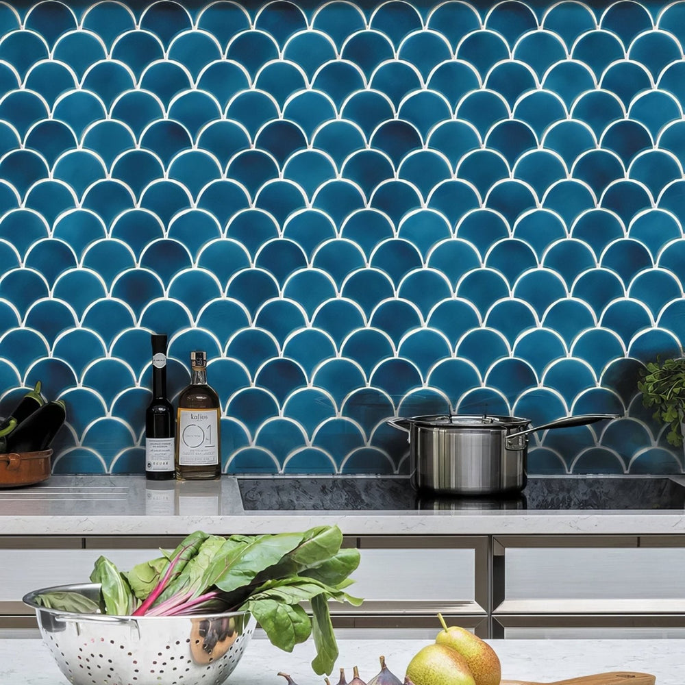 Atlantis Porcelain Mosaic Ultramarine