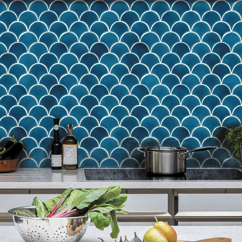 Atlantis Porcelain Mosaic Ultramarine