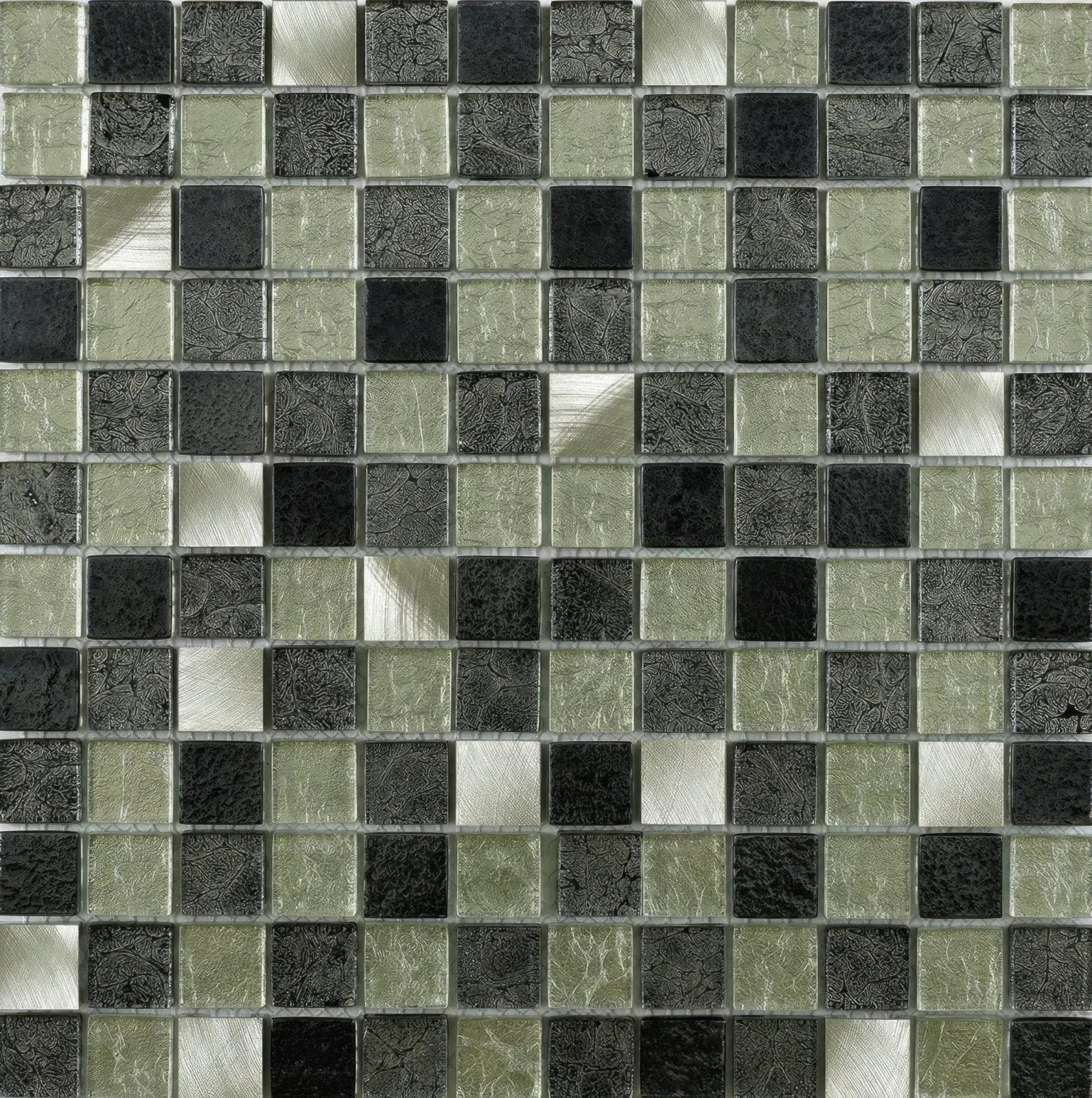 Atlas Fusion Glass & Metal Mix Mosaic